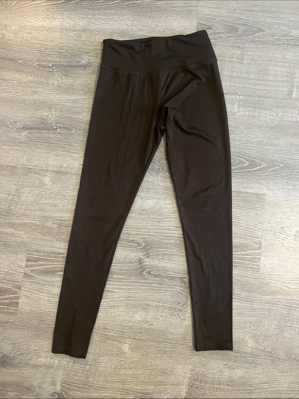 High-Rise Black Performance Leggings